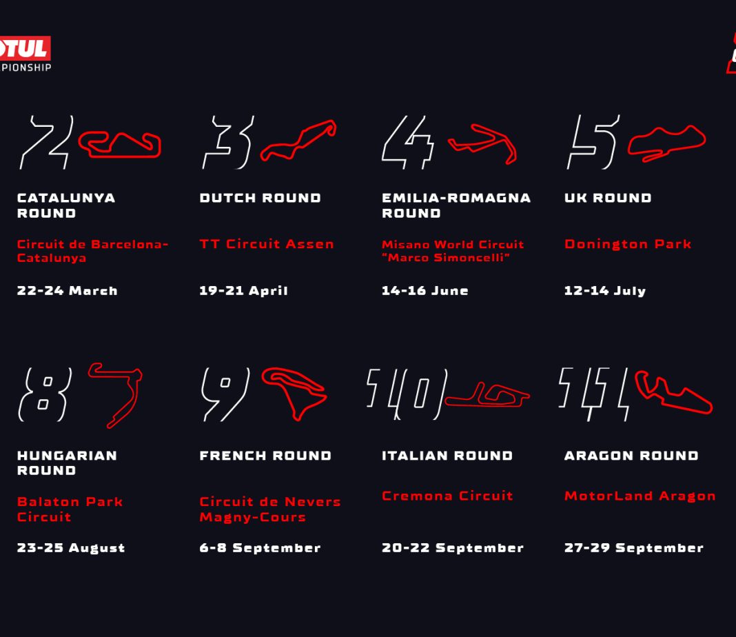 2024 WorldSBK updated calendar Motorcycle News