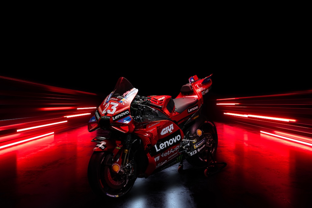 Ducati Lenovo Team Unveils 2024 Livery In Madonna Di Campiglio