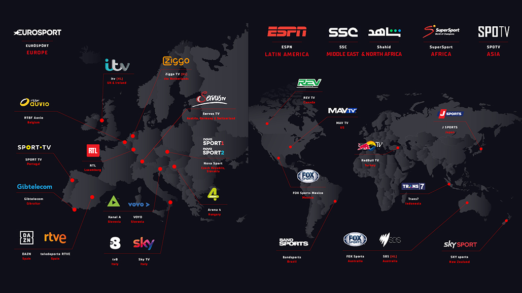 2024 WorldSBK Broadcasters announced