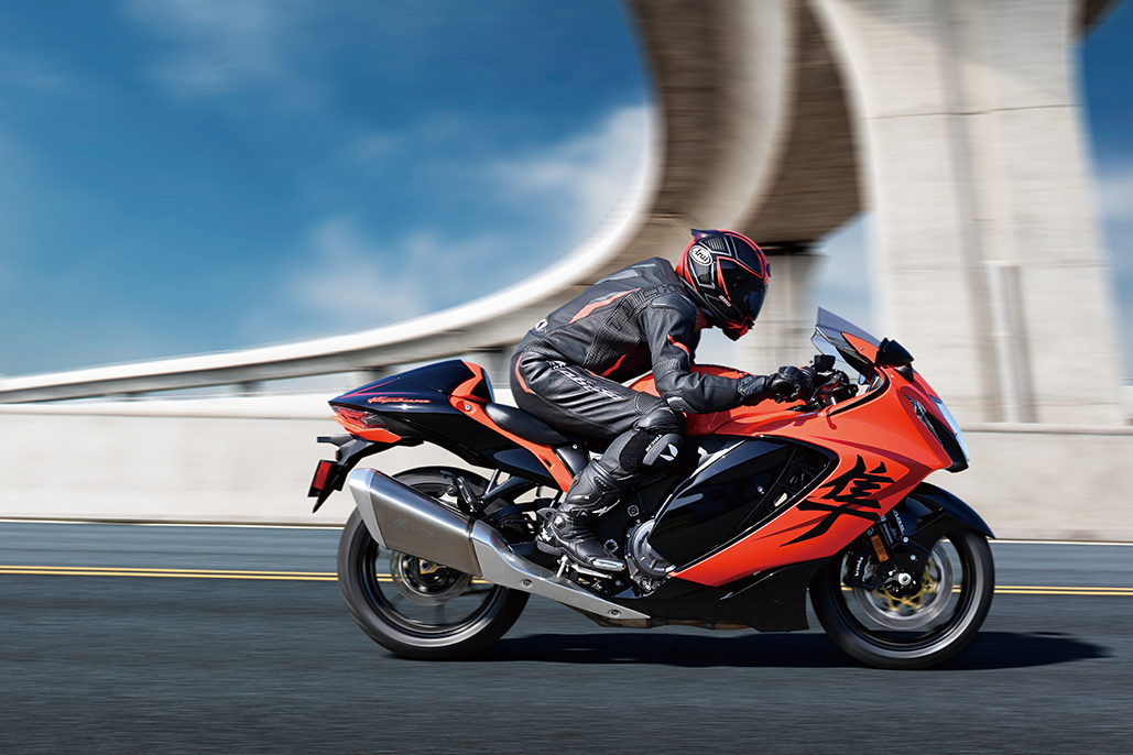 £750 off and 4.9% APR available on Suzuki Hayabusa, GSX-S1000, and GSX-S1000GT