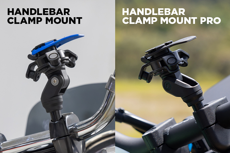 Introducing the Quad Lock Handlebar Clamp Mounts