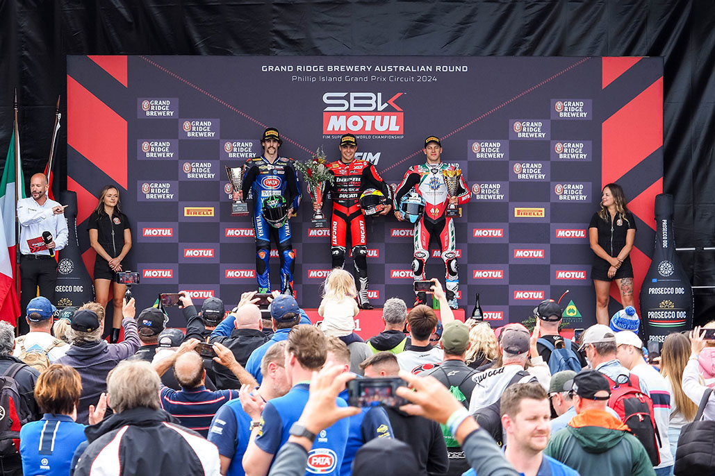 Montella Triumphs In Thrilling Worldssp Race 1 At Phillip Island