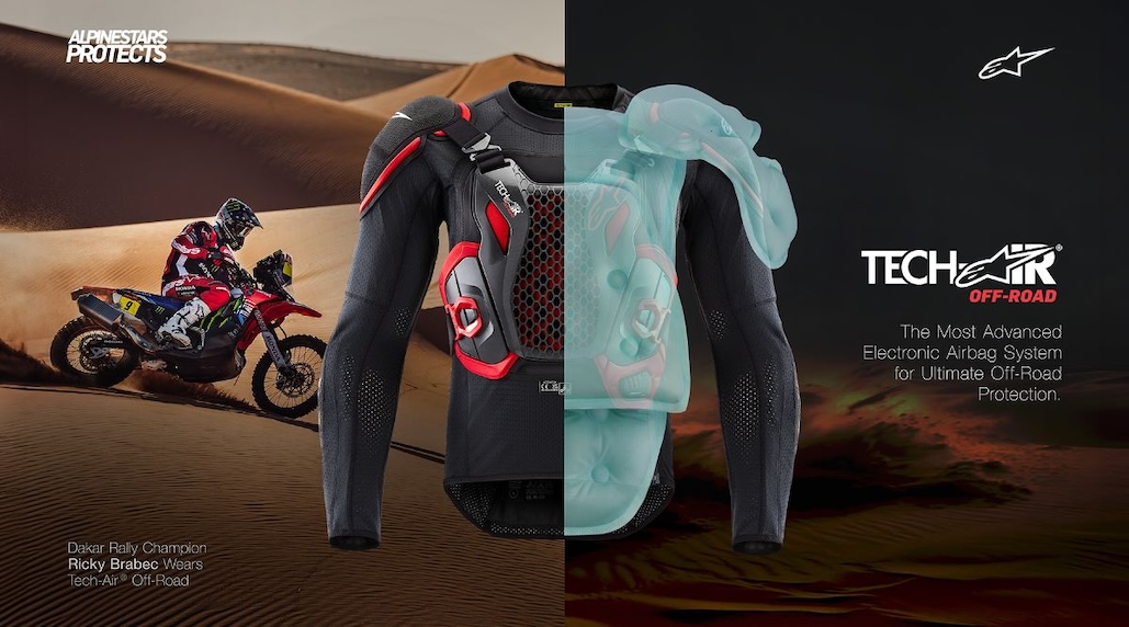 Alpinestars Launches Tech-Air Off-Road