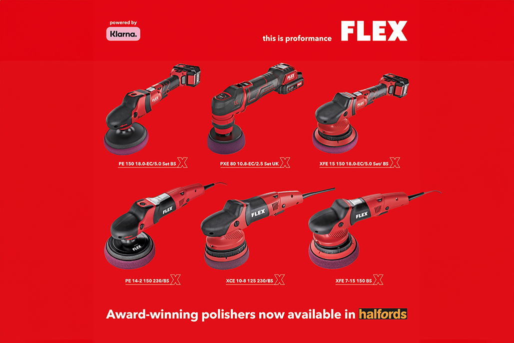 Award-winning Flex Polishing System Launches At Halfords