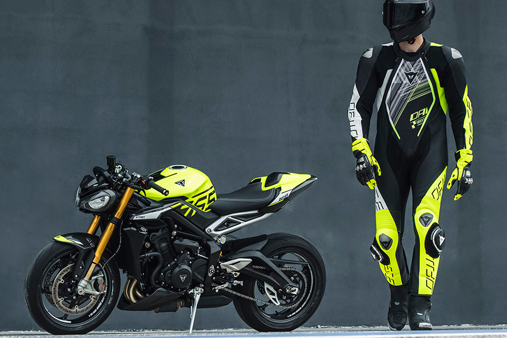 Dainese Unveils Audax D-zip 1pc Perf. Leather Suit, Axial 2 Boots, & Full Metal 7 Gloves