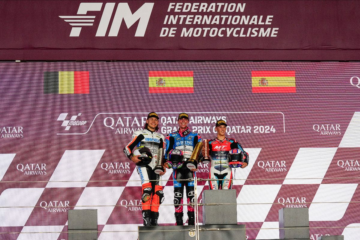 Nothing In It! Lopez Vs Baltus Goes To The Wire, Garcia Third As Moto2™ Blasts Back Into Action