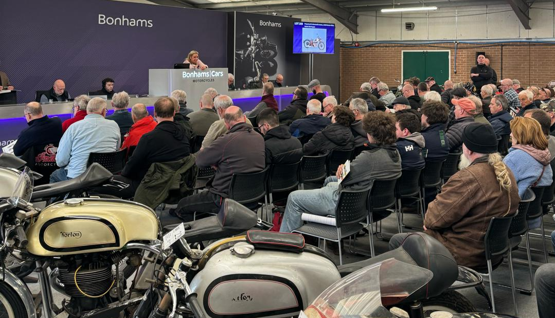 Bonhams|Cars Spring Stafford Motorcycle Sale Achieves £3 Million