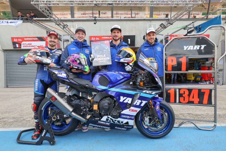 Ewc Champion Team Yart Charges To 24 Heures Motos Pole With New Le Mans Lap Record