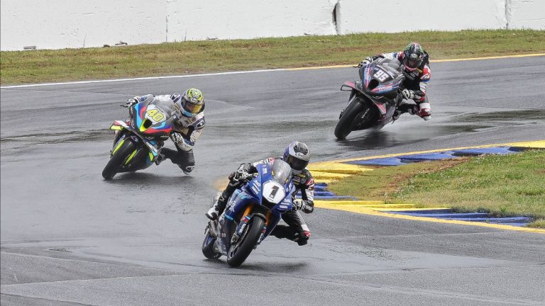 Gagne Turns The Tables To Win Steel Commander Superbike Race Two At Road Atlanta