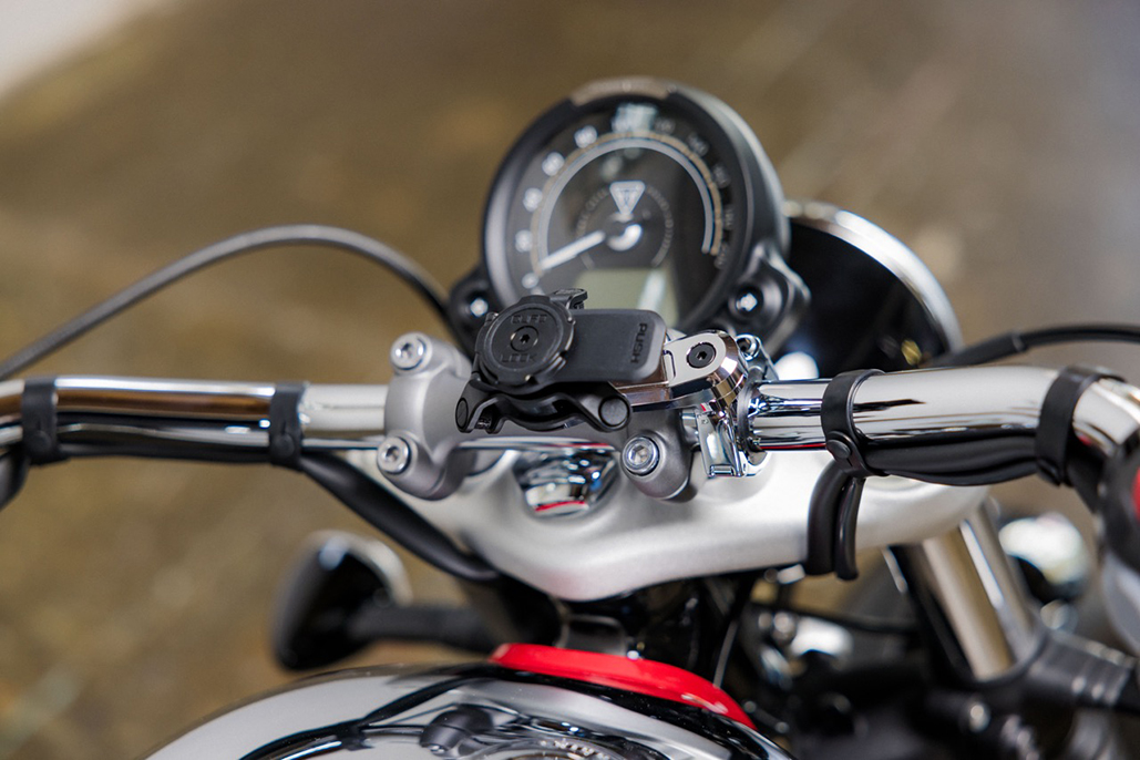 Quad Lock's New Handlebar Mounts: Large & Chrome