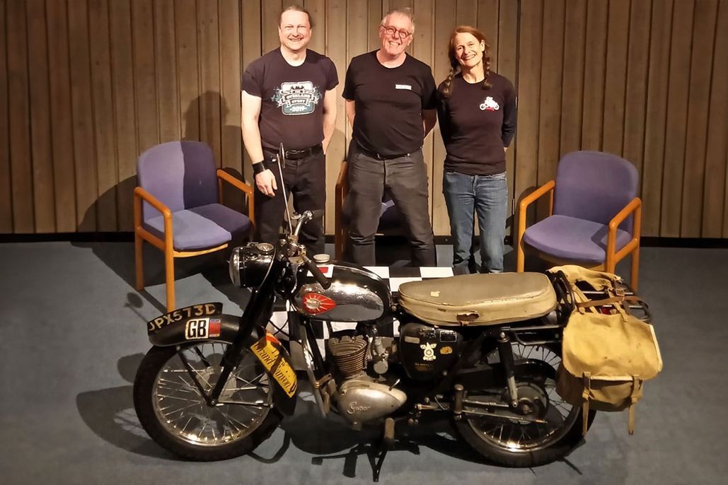 Transport Torque capacity audience pays tribute to pioneering motorcycle adventurer Mary Sievier