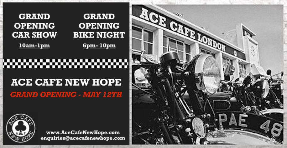 Ace Cafe New Hope – Grand Opening