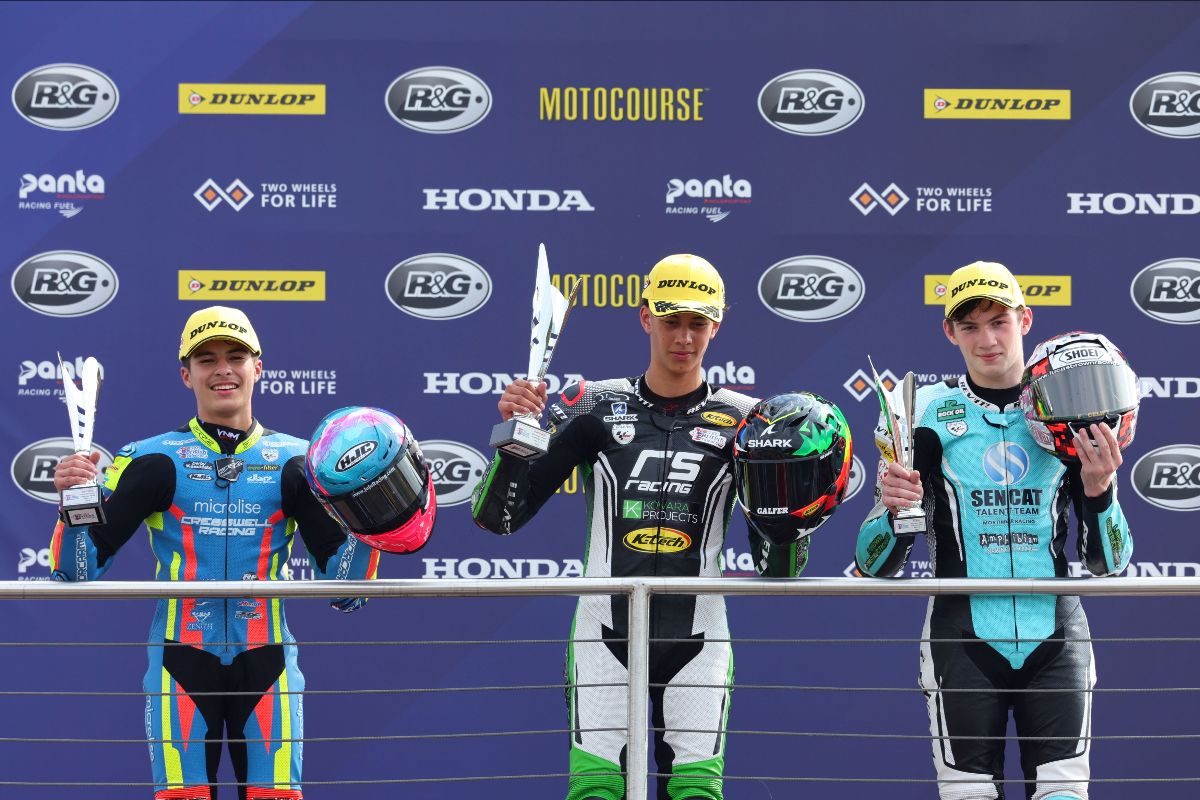 Brinton & Frost Share The Celebrations At Donington