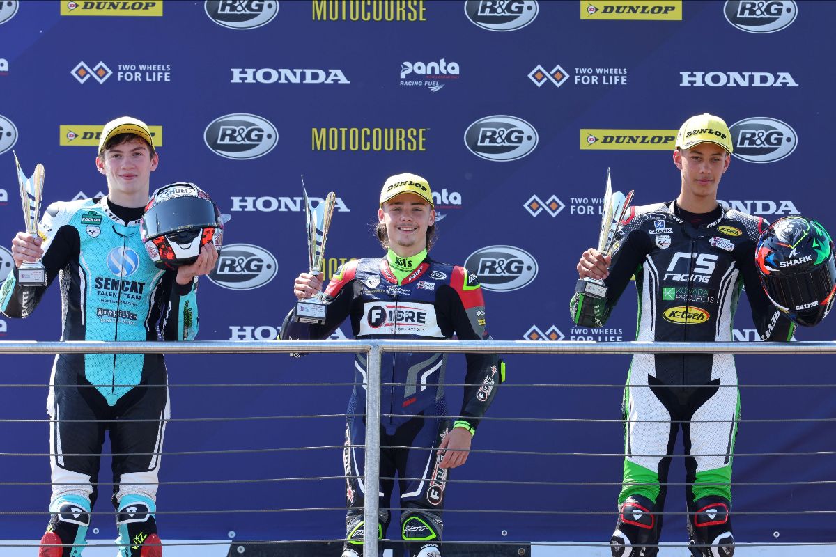Brinton & Frost Share The Celebrations At Donington
