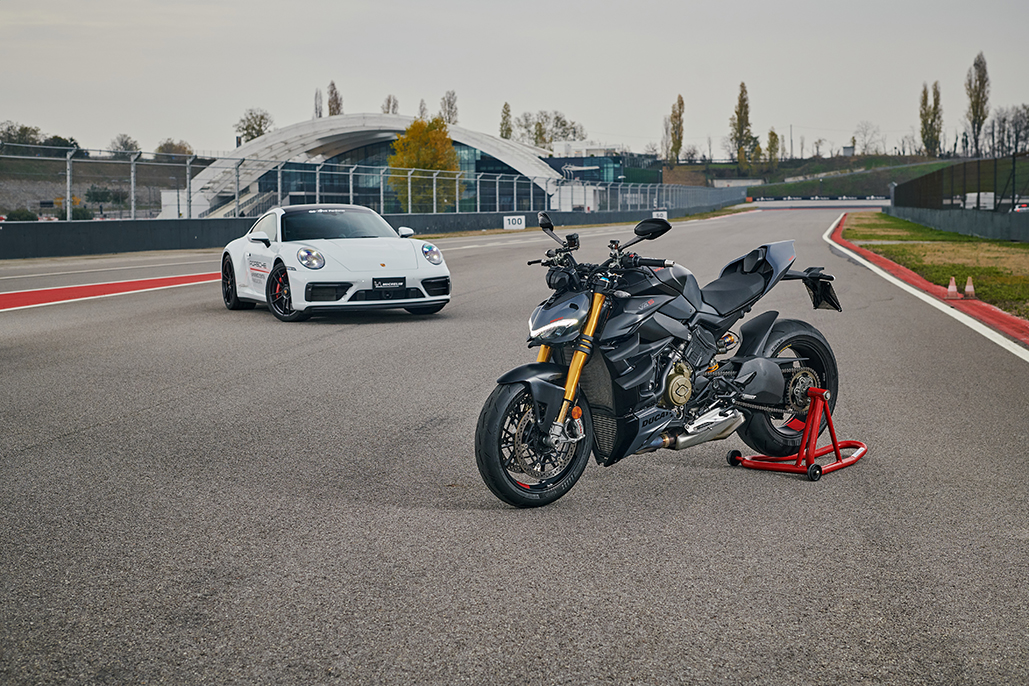 Ducati and Porsche Italy together for an unforgettable experience