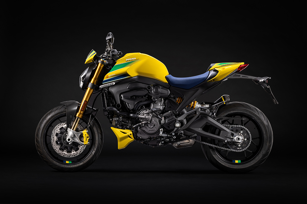 Ducati Pays Homage To Ayrton Senna With A Collector’s Limited Edition Monster