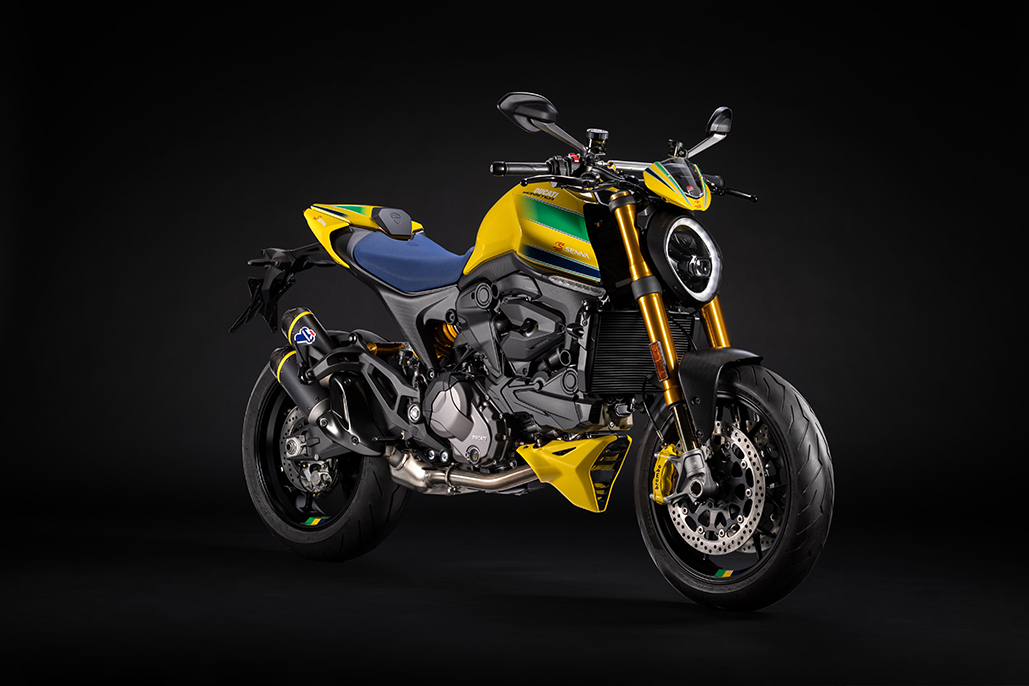Ducati pays homage to Ayrton Senna with a collector’s limited edition Monster