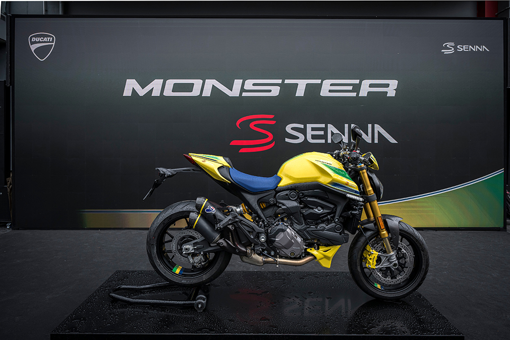 Ducati Pays Homage To Ayrton Senna With A Collector’s Limited Edition Monster