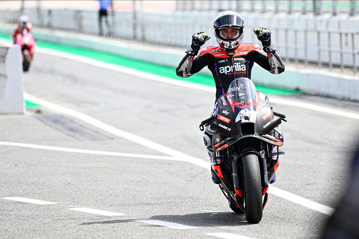 Espargaro takes fairytale pole to head Bagnaia and Raul Fernandez