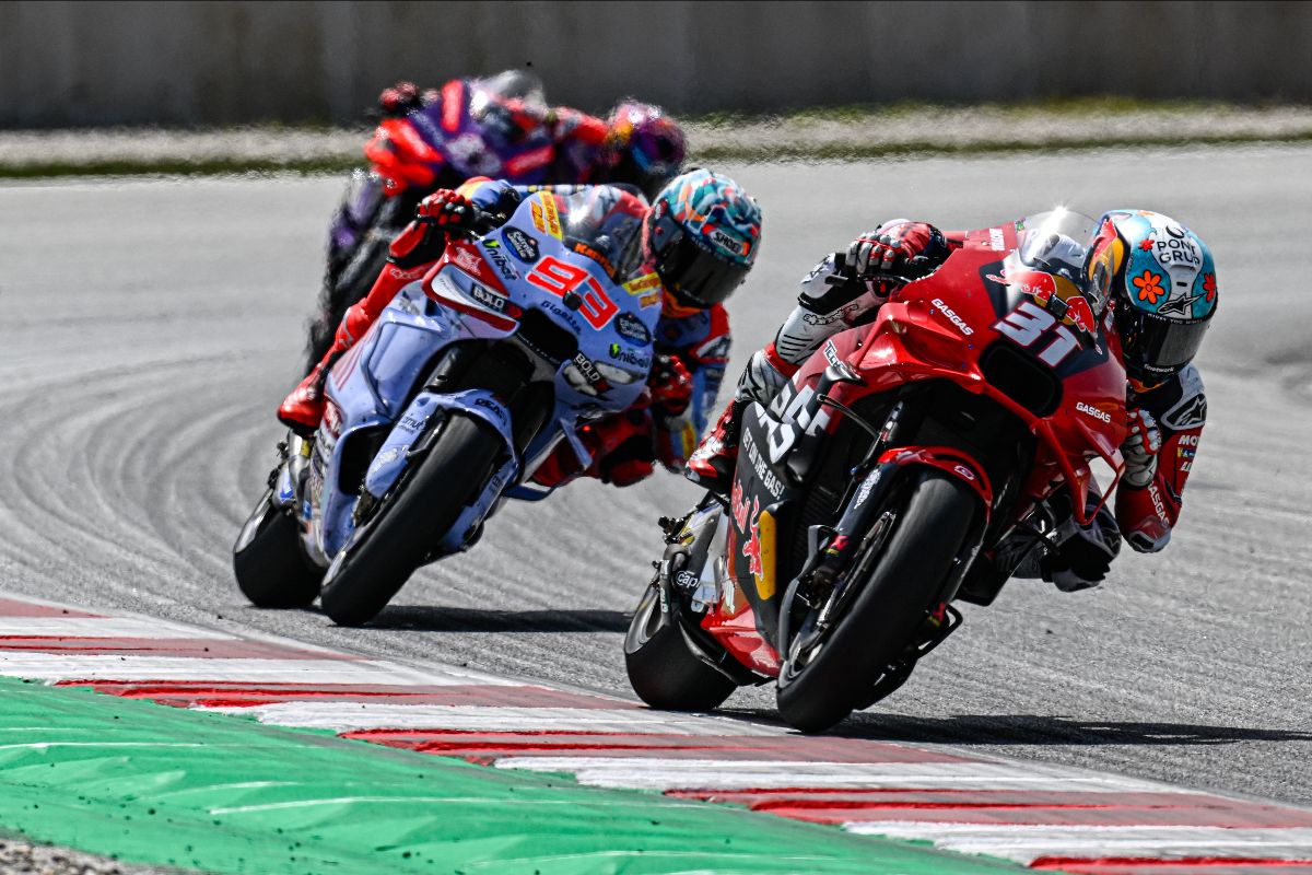 Espargaro Wins, Bagnaia Slides Out, Marquez Takes On Acosta