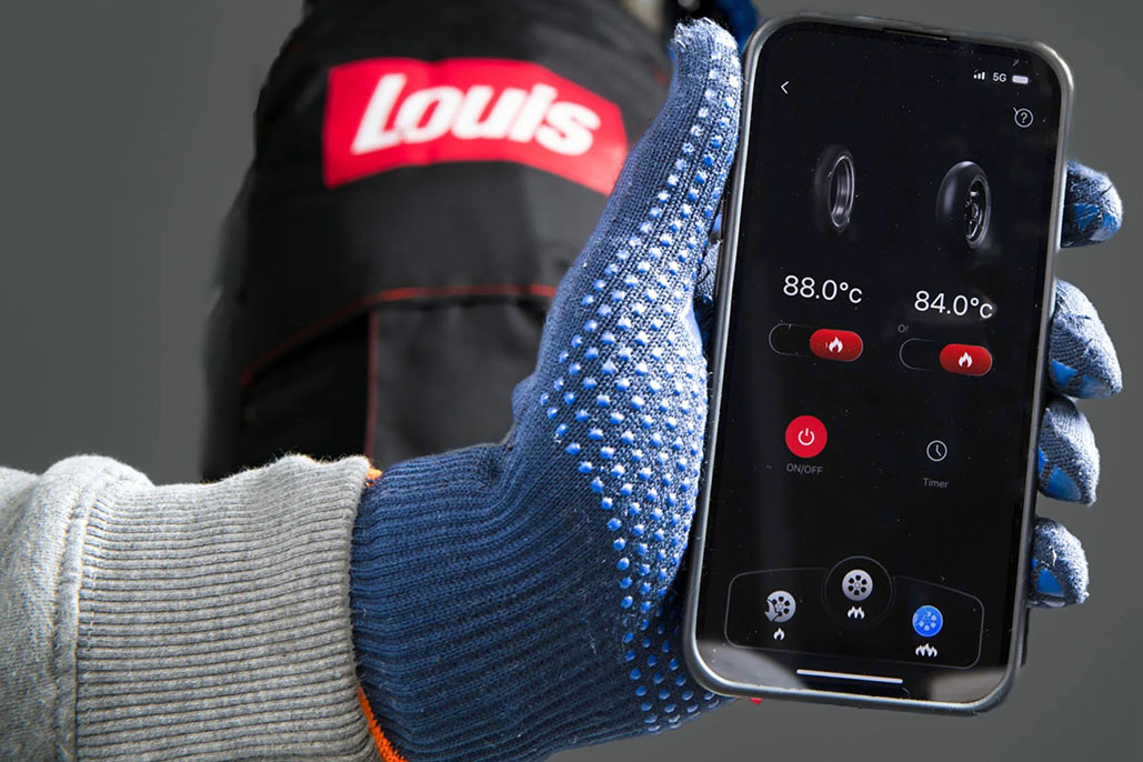 Get Race Track Ready With Louis Moto’s New Smartphone-controlled Tyre Warmers