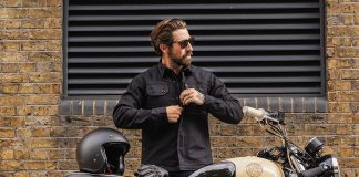 New From Oxford Products: Heist Textile Jacket In Stock Now