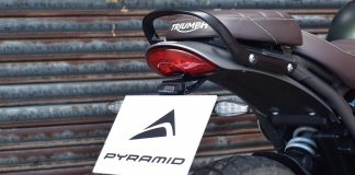 Triumph 400 Tail Tidy From Pyramid