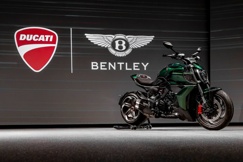 Ducati Diavel for Bentley unveiled in the UK