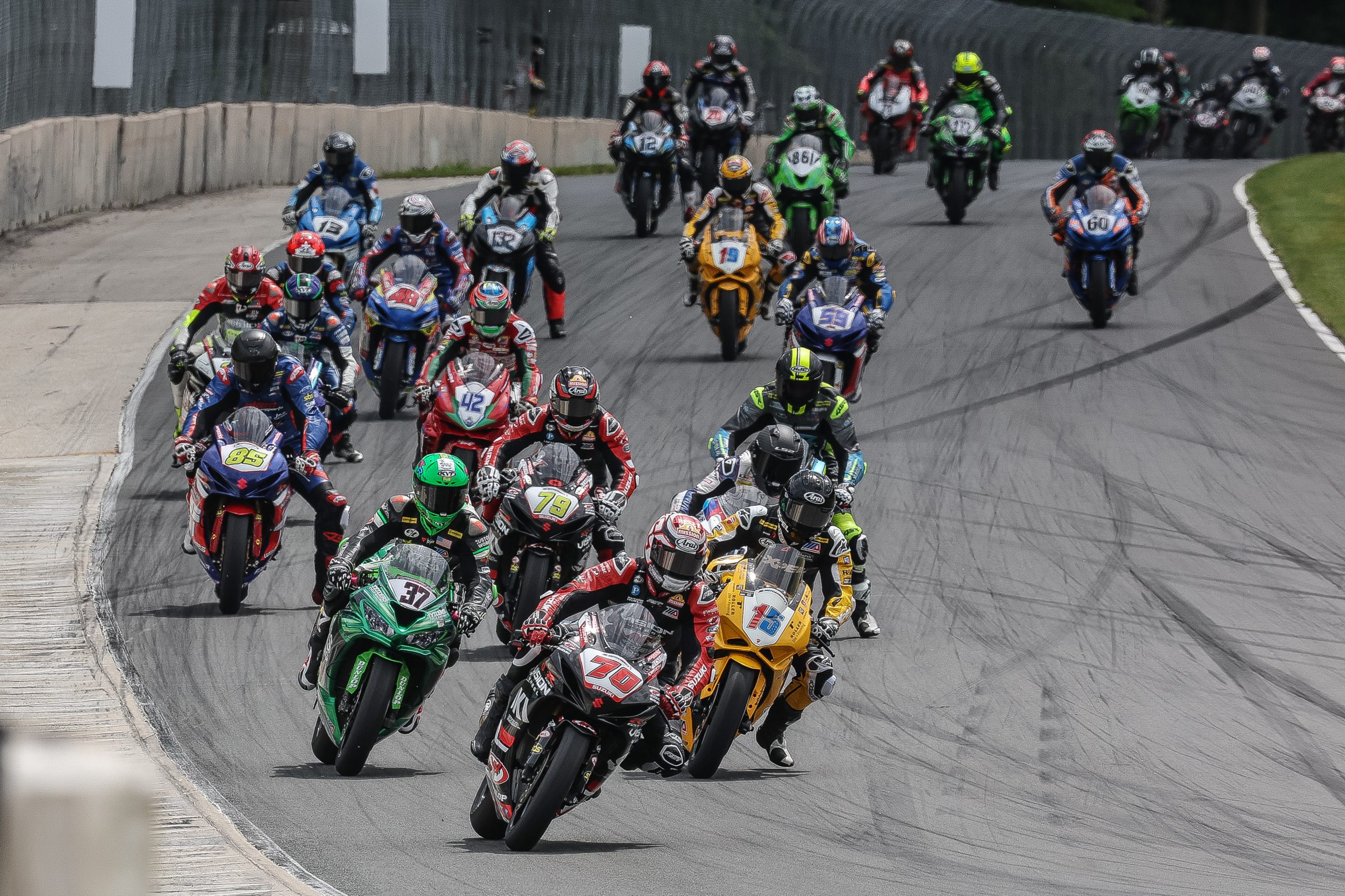 How Close Is Close? Scott Wins Supersport At Road America By .001 Of A Second