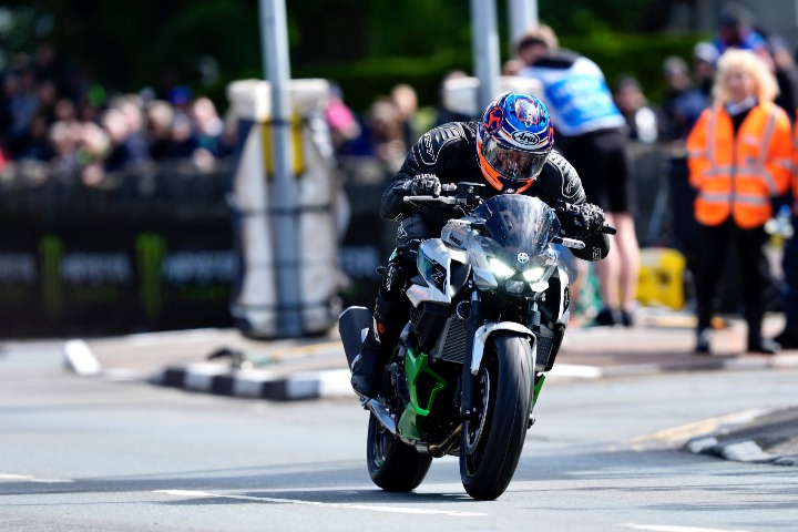 Mccallen Completes First Ever Hybrid Tt Lap