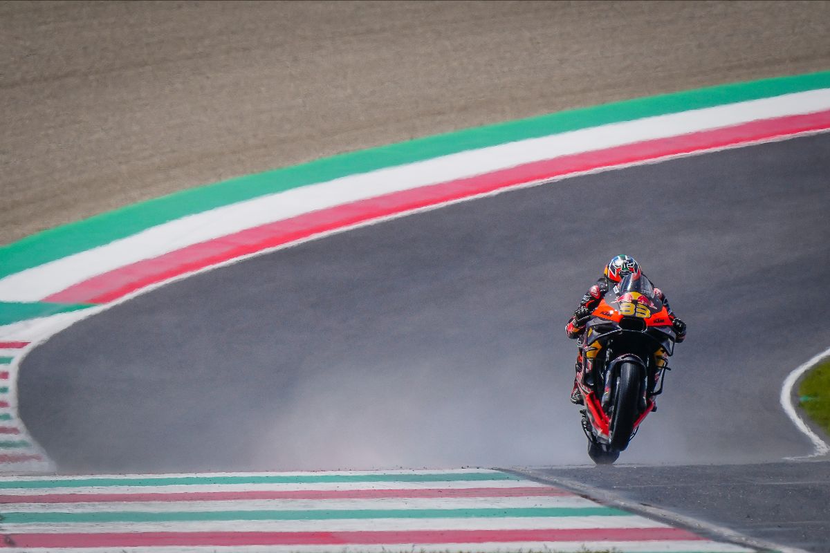 Mugello Test: rain affects play as Binder, Acosta and Marini lead the way