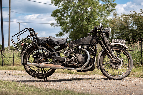 Rare Barn Find Stars In Classic Motorcycle Auction