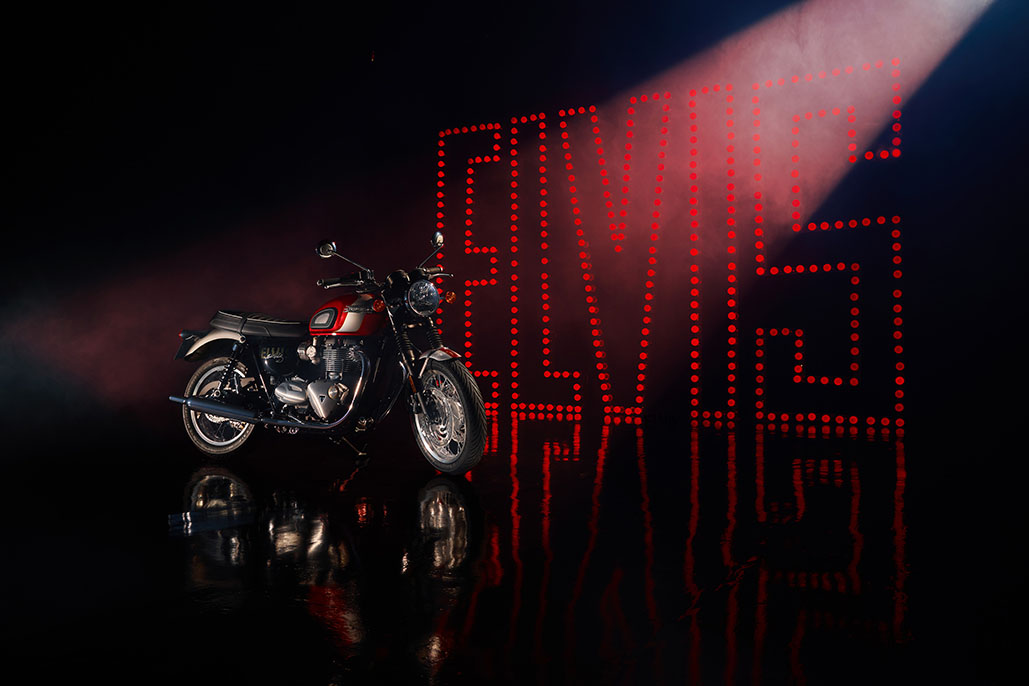 Triumph Launch Limited Edition Elvis Presley T120