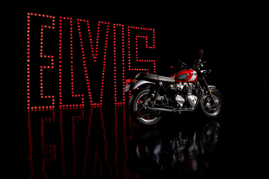 Triumph Launch Limited Edition Elvis Presley T120