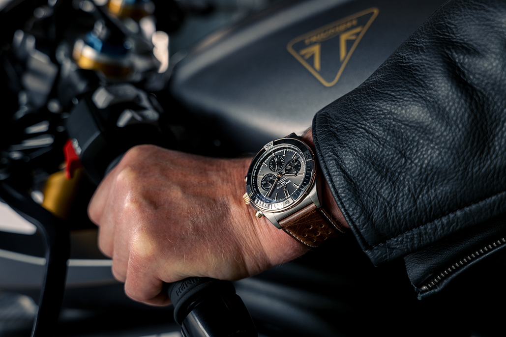 Triumph Unveils Limited Edition Speed Triple 1200 Rr  In Collaboration With Breitling