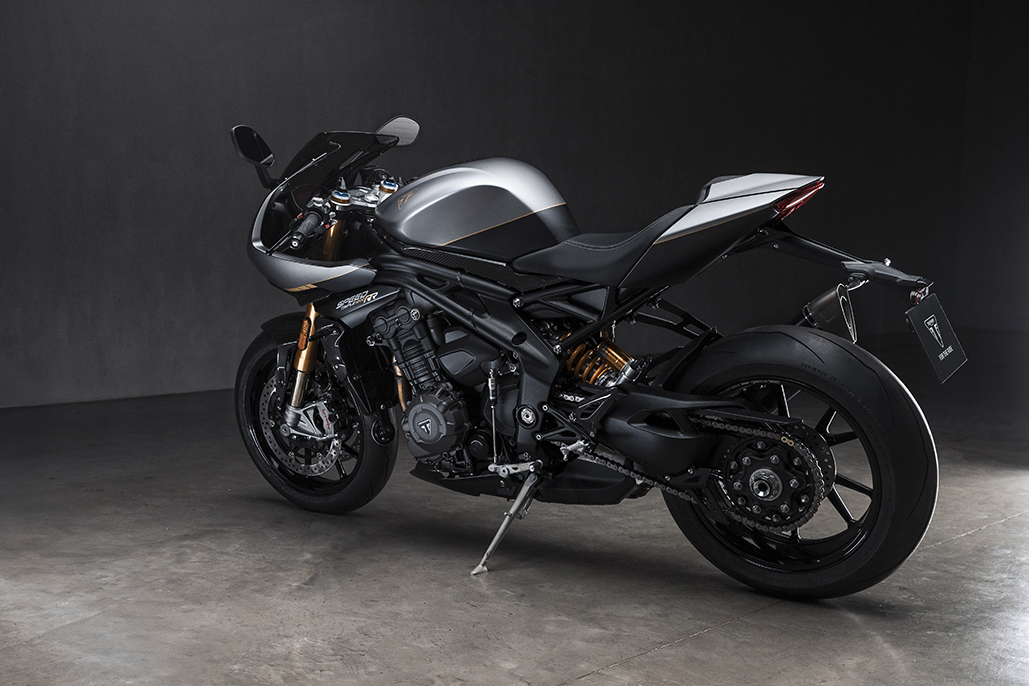 Triumph Unveils Limited Edition Speed Triple 1200 Rr In Collaboration With Breitling