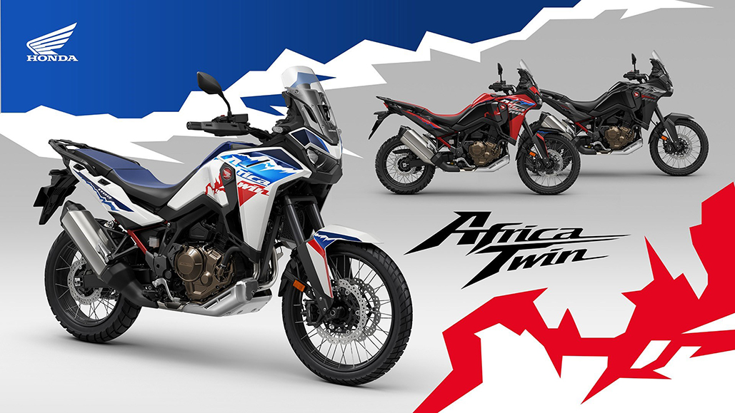 Bold New Graphics And Colour Options For 25ym Honda Crf1100l Africa Twin Models