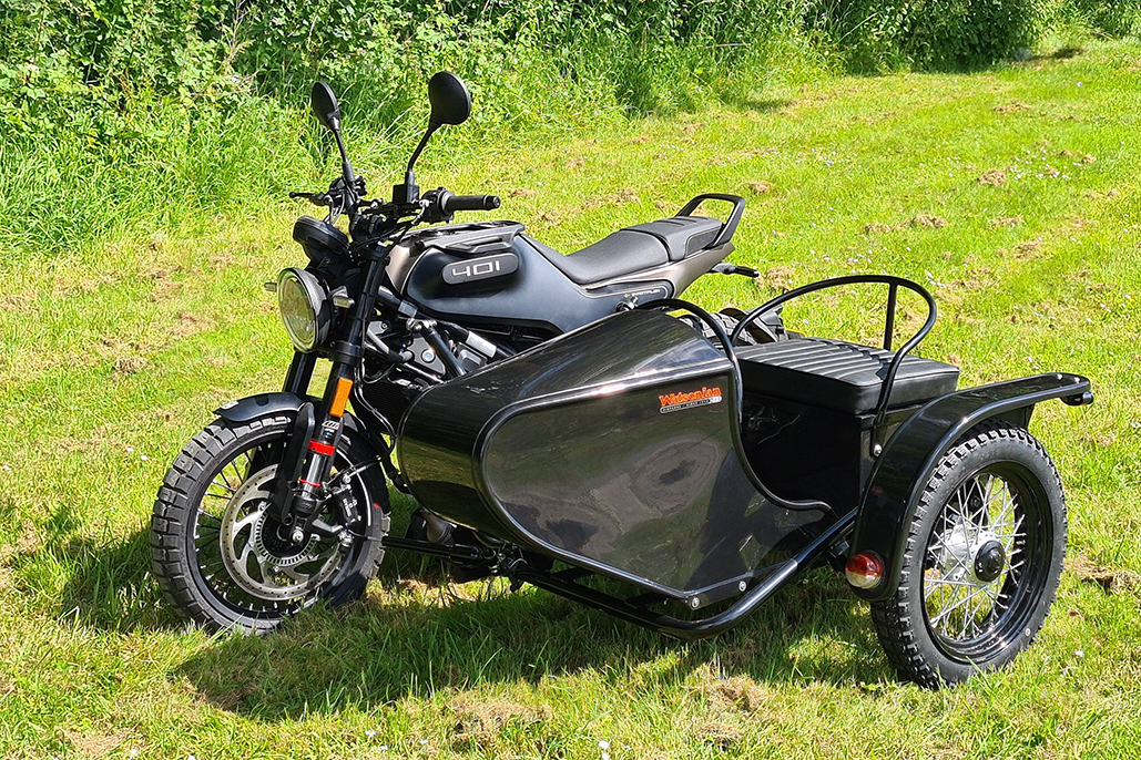 New Sidecar pulled by a ‘Husky’