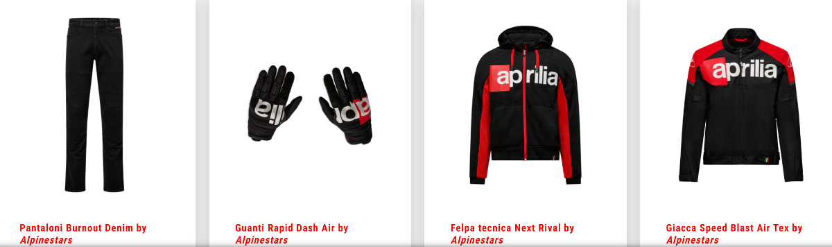 Alpinestars And Aprilia Unveil Special Motorcycling Apparel Collab