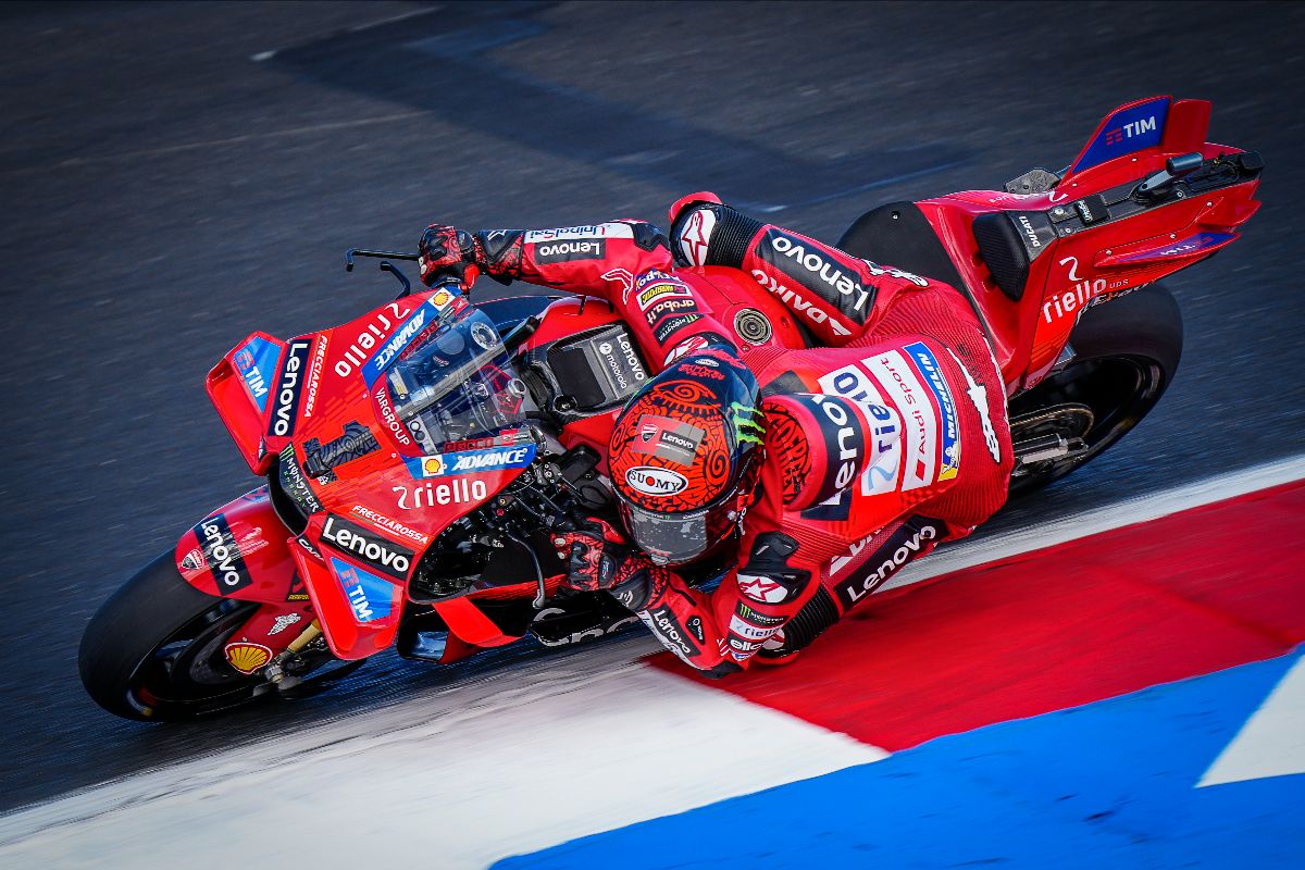 Bagnaia Chased By Marquez And Martin On Day 1 At Misano