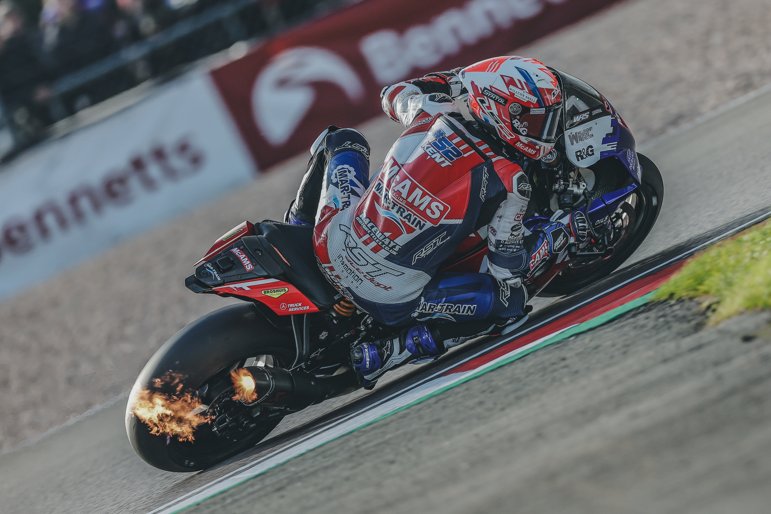 Bennetts British Superbike Championship - Round 10 At Donington Park, Day 3