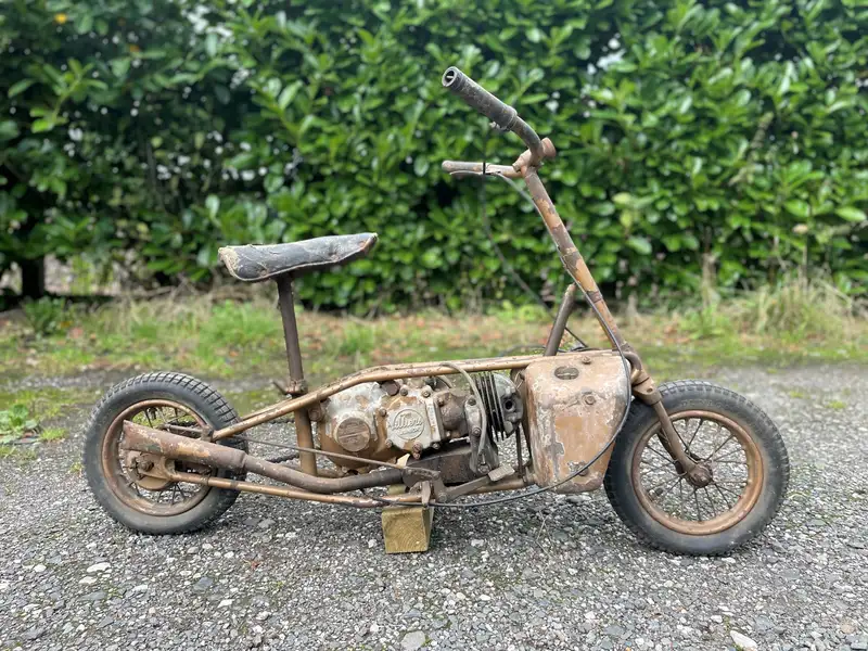 Exclusive? Rare WW2 Paratroop mini bike for sale with Iconic