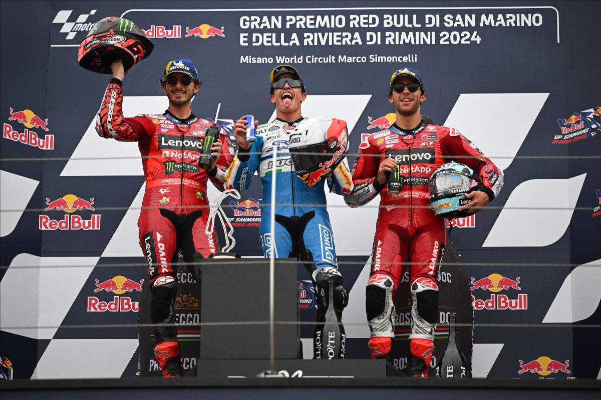 Marquez Produces Misano Magic To Defeat Bagnaia As Martin's Gamble Backfires