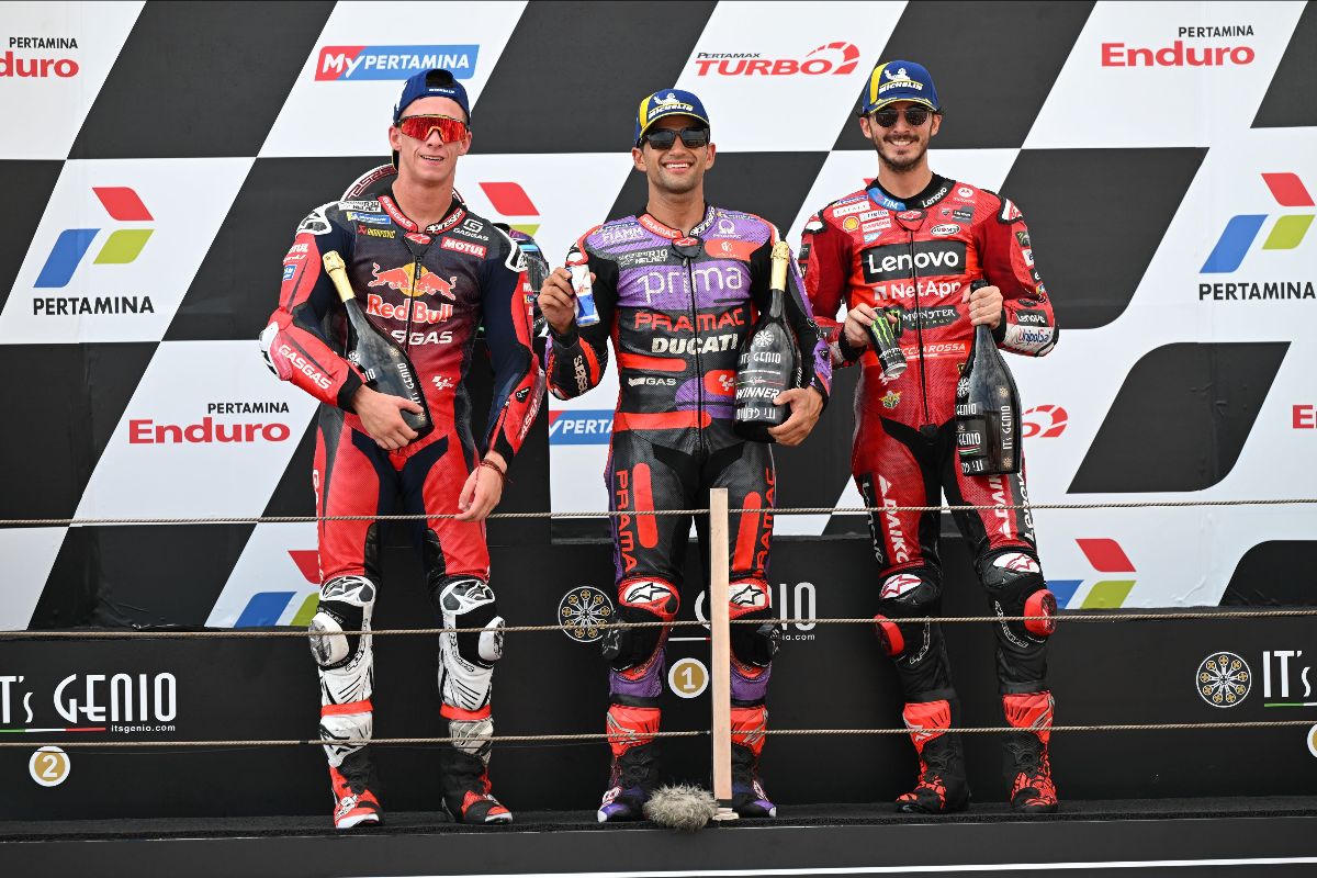 Martin Makes Sunday Statement As Bagnaia’s Late Surge Salvages Podium