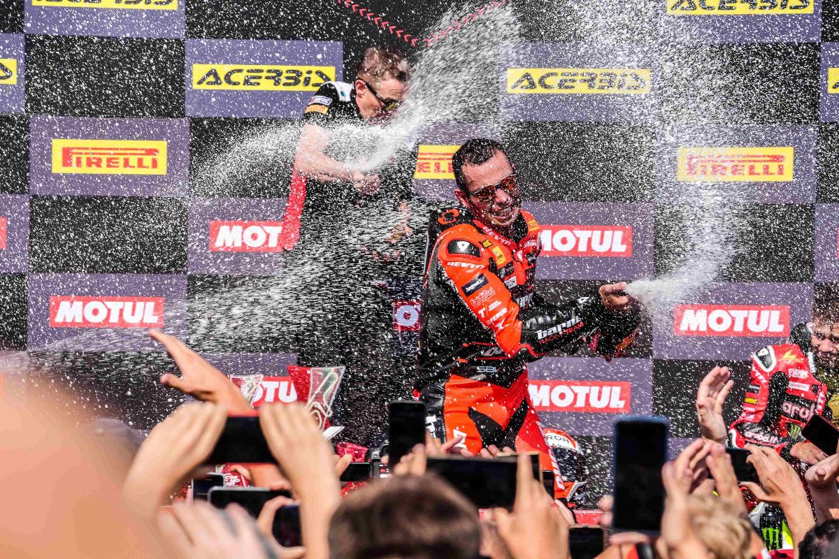 Petrucci Joins The Worldsbk Winners Circle