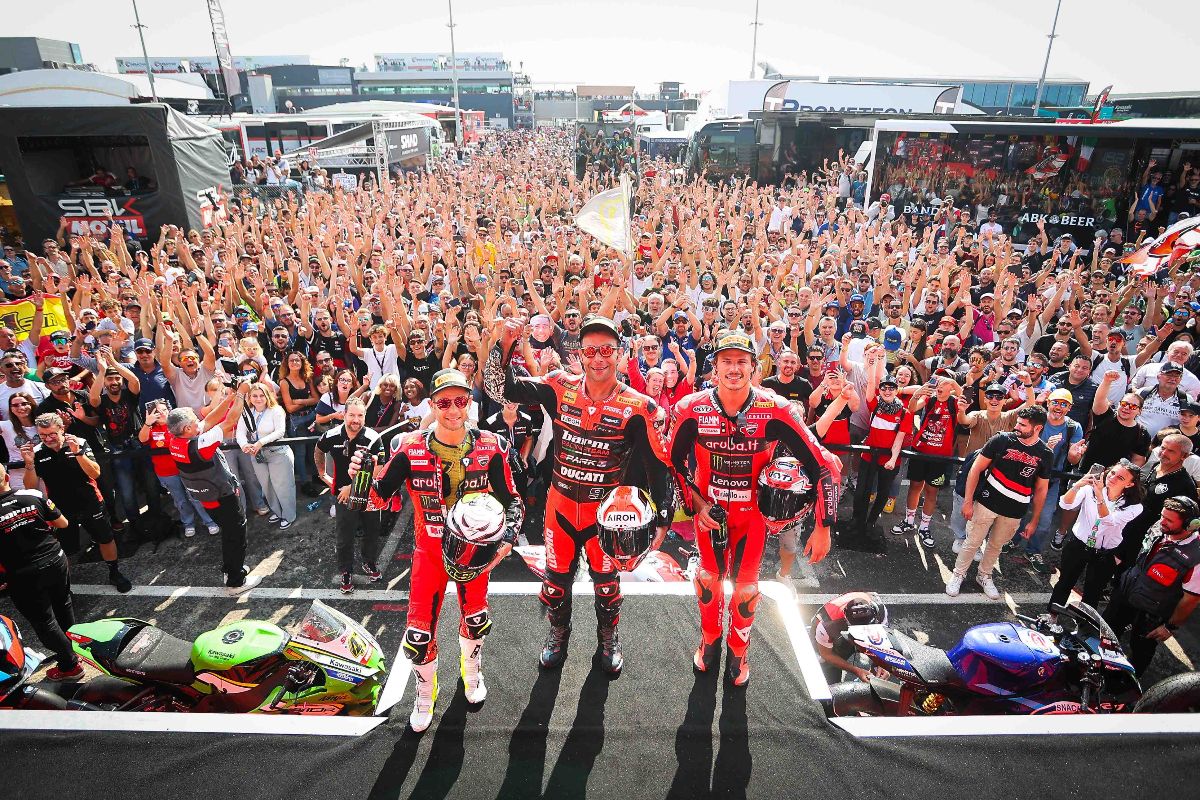 Petrucci Joins The Worldsbk Winners Circle