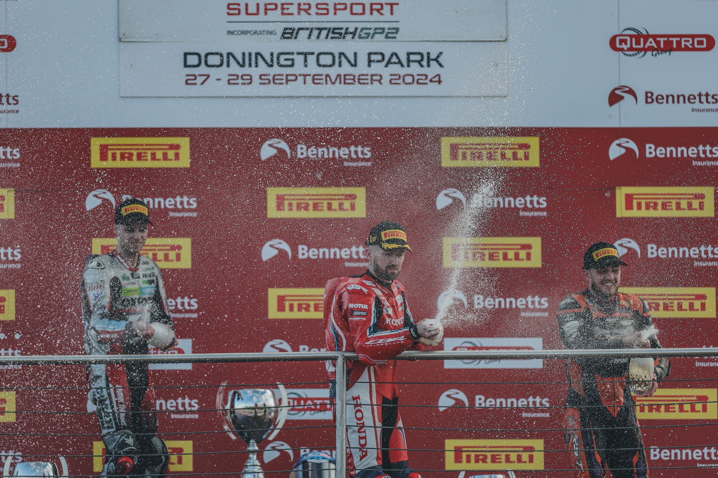 Quattro Group British Supersport & Gp2 / Hel Supersport Cup - Round 10 At Donington Park, Day 2