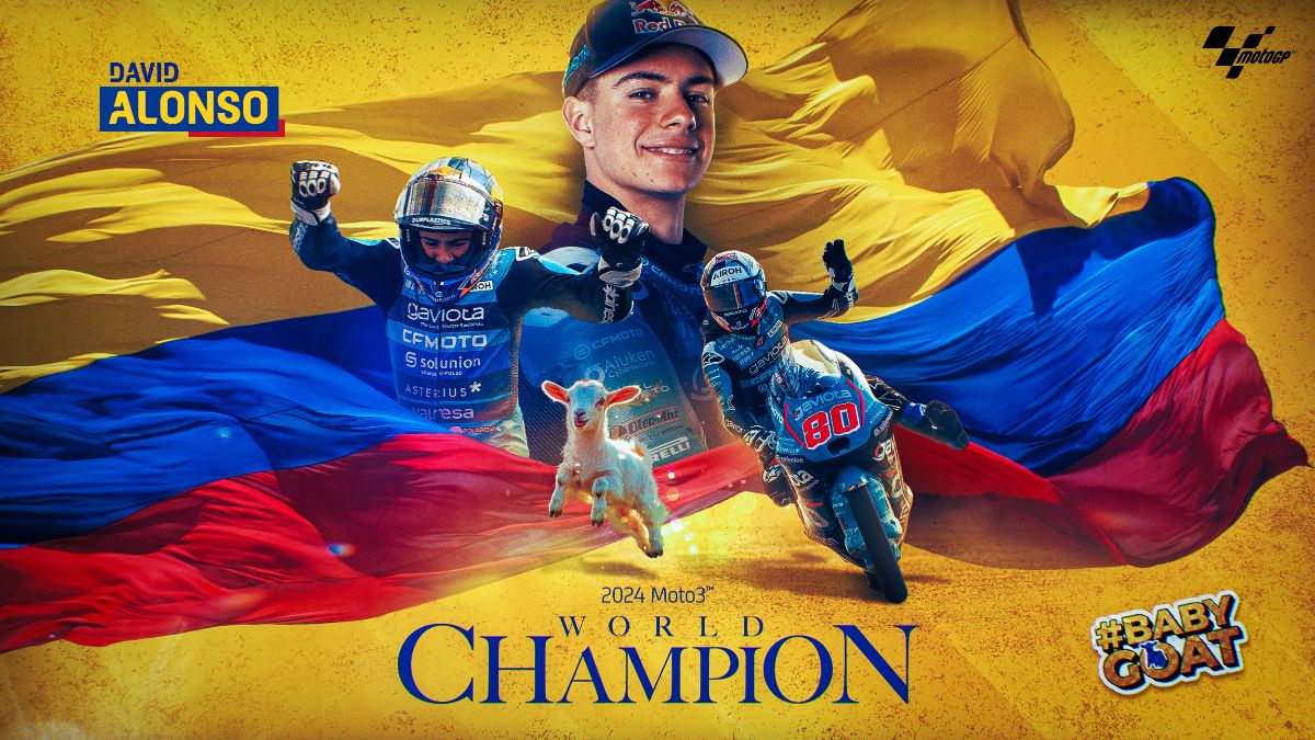 Alonso crowned 2024 Moto3 World Champion