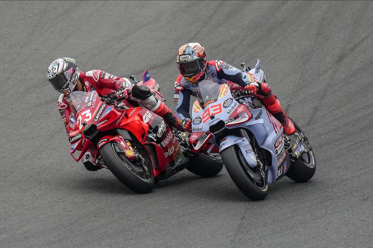 Bagnaia Capitalises As Acosta Slides Out And Bastianini Duels Marquez At Motegi