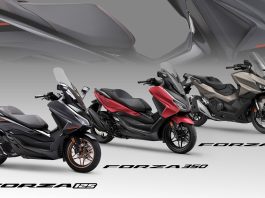 Honda’s Premium Forza Scooter Family Receives Aesthetic Changes